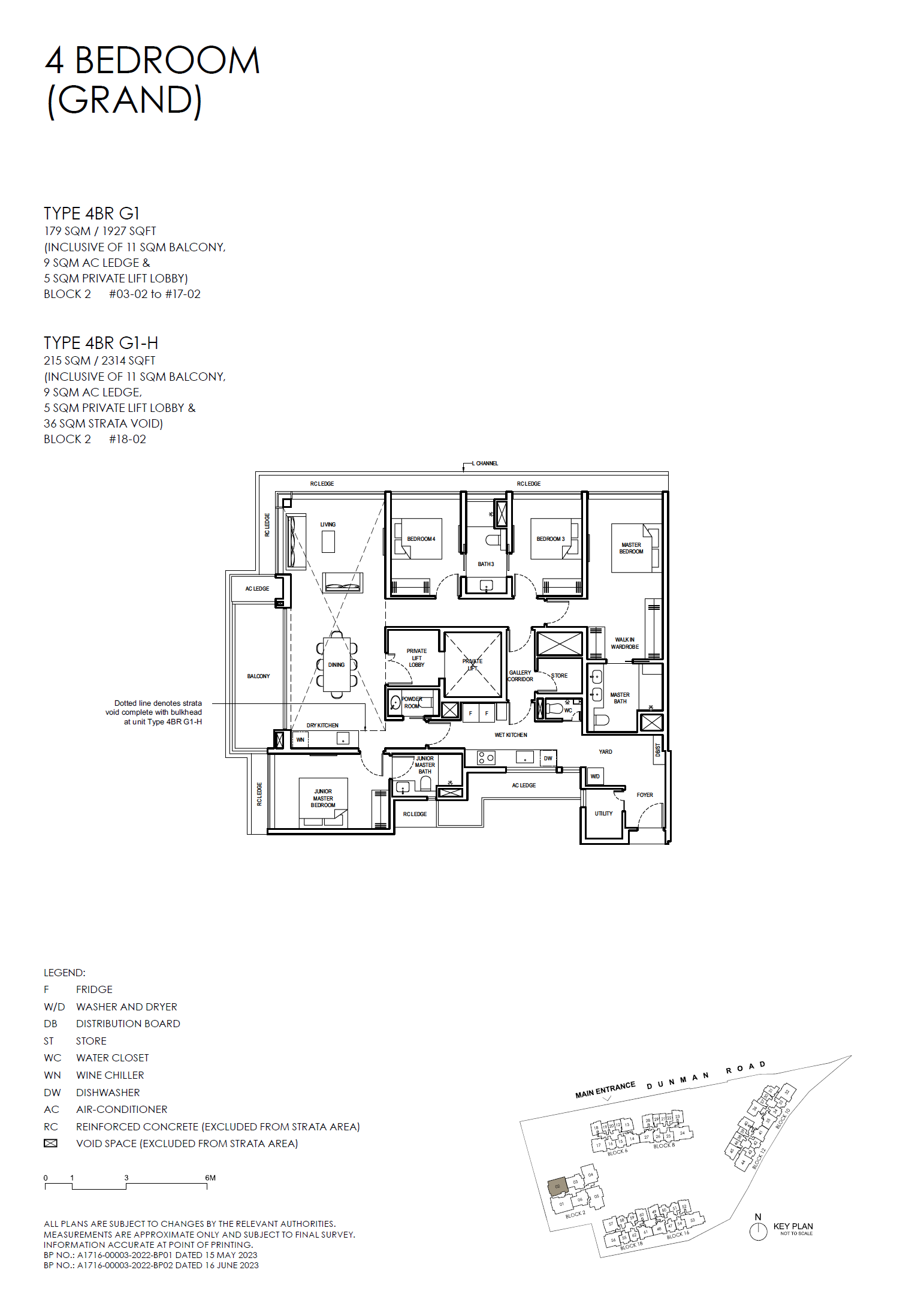 4BR G1-H floor plan